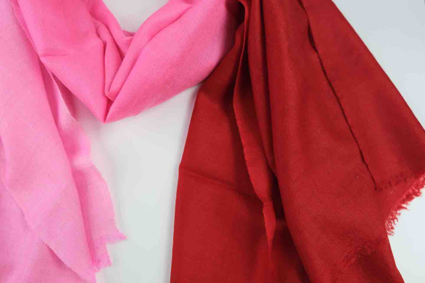 NOOR ombre shade pink red cashmere 5_7662