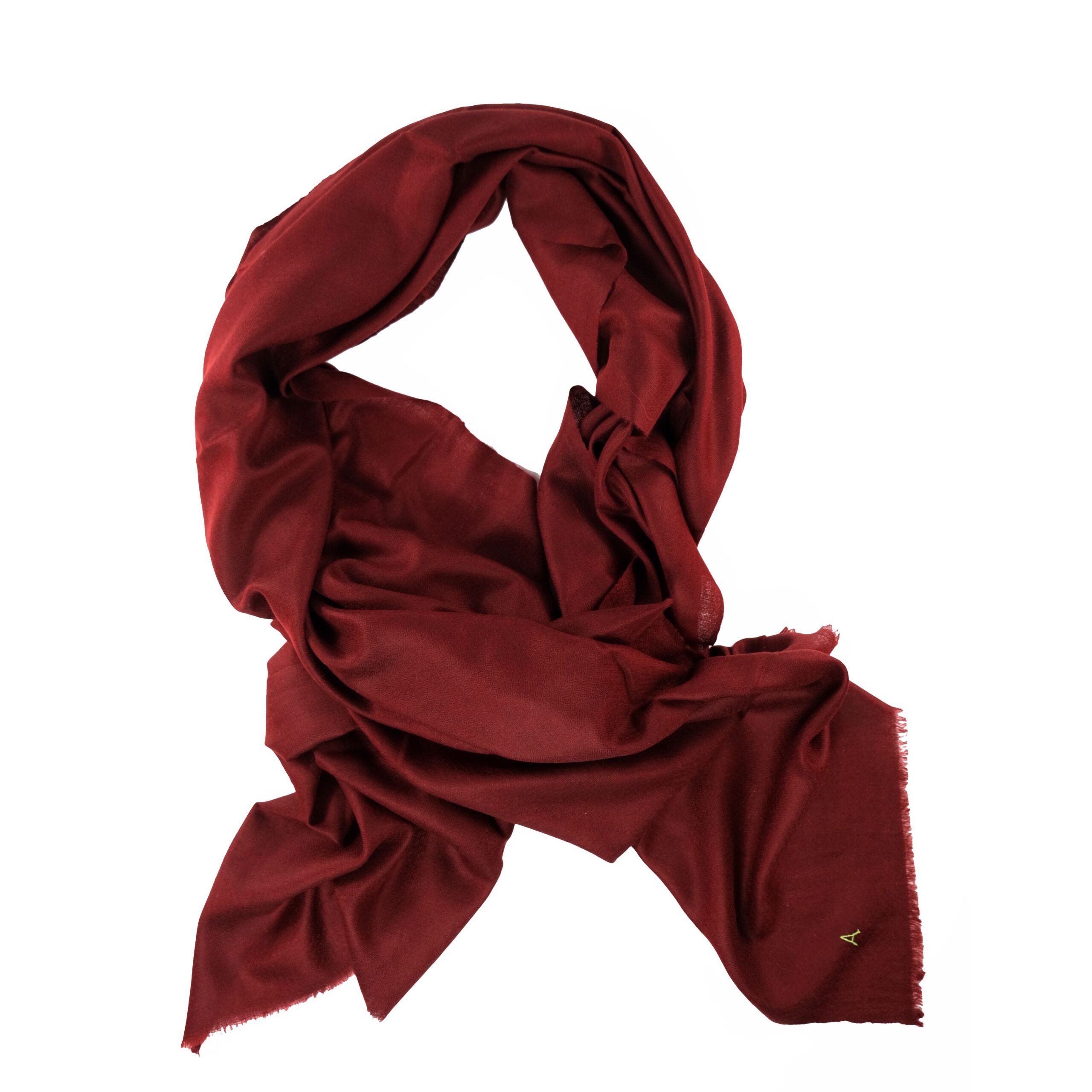 wine burgundy colour cashmere scarf shawl large